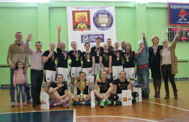БК "Шахты" - победитель Высшей лиги по баскетболу сезона 2014/15